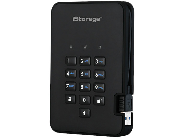 iStorage 1TB External Hard Drive (IS-DA2-256-1000-B), picture 2