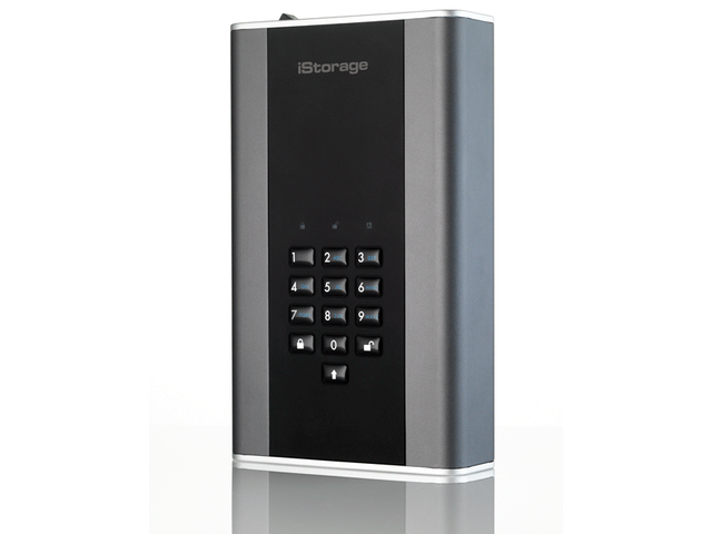 iStorage diskAshur DT2 Secure encrypted 2TB External Hard Drive, picture 2
