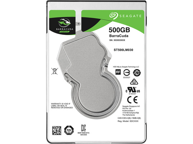 Seagate BarraCuda 500GB 2.5" 5400 RPM SATA, picture 2
