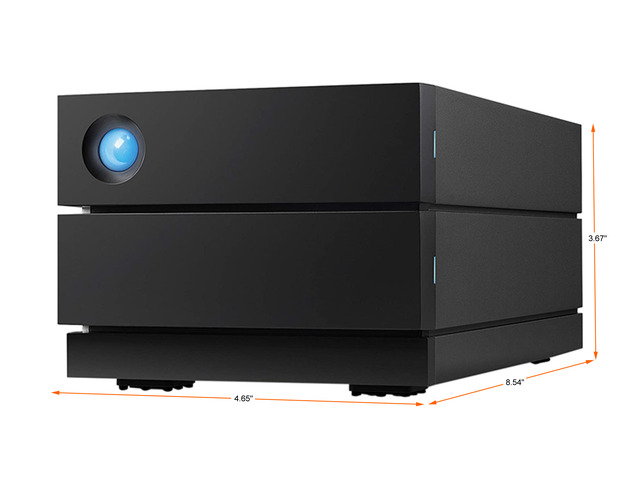 LaCie 2big RAID 16TB External Hard Drive, picture 2