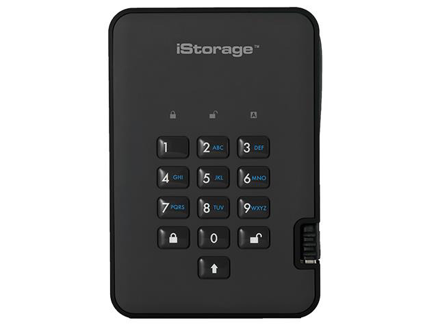iStorage 1TB External Hard Drive (IS-DA2-256-1000-B)