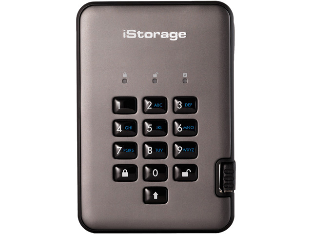 iStorage diskAshur PRO2 1TB External Hard Drive
