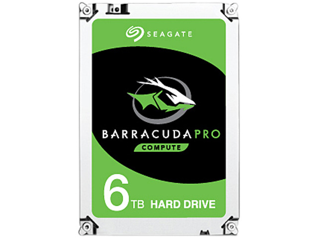 Seagate BarraCuda Pro 6TB 3.5" 7200 RPM SATA